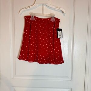 Art Class Girls Polka Dot Skater Skirt